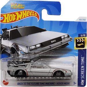 Hot Wheels - Back to The Future Time Machine - Hover Mode - HW Screen Time 5/10 - HTB33 - Short Card - DMC - Delorean - Mattel 2024