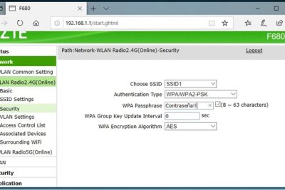 192-168-1-1 Configuración de Router Wifi En Casa