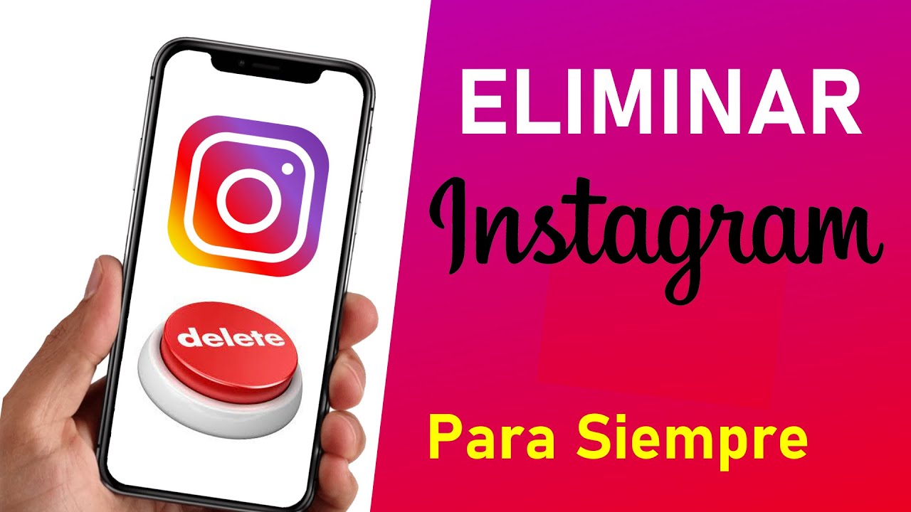 borrar instagram
