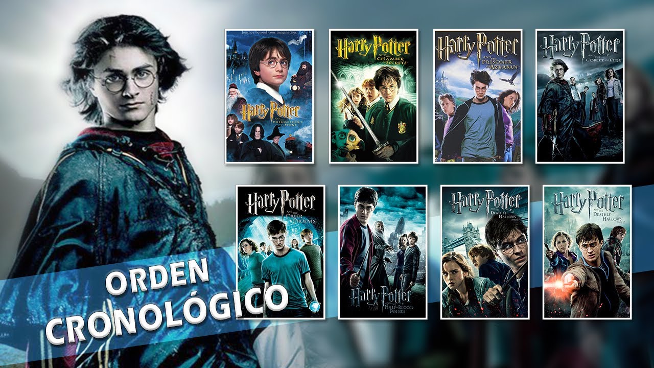 orden de las peliculas de harry potter
